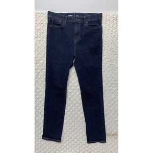 Old Navy Jeans Boys Sz‎ 18 Blue Denim Slim Built-in Straight Adjustable W30 L30
